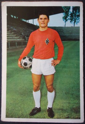 Bergmann Sammelbild 168 Heinz Wittmann Mönchengladbach Bundesliga 1967-68 