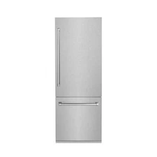 ZLINE NEW 30 BUILT IN DURASNOW STAINLESS STEEL REFRIGERATOR ICE WATER RBIV-SN-30