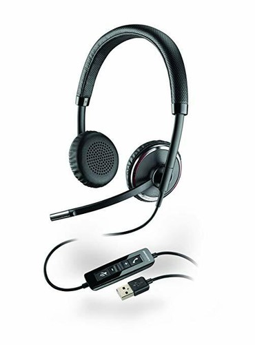 Plantronics Blackwire C520 Binaural USB Foldable NC Headset Standard UC version