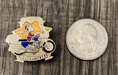 Concerned Bikers Association ピンバッジ 1983 キャラクターグッズ Concerned Bikers Association ピンバッジ 1983