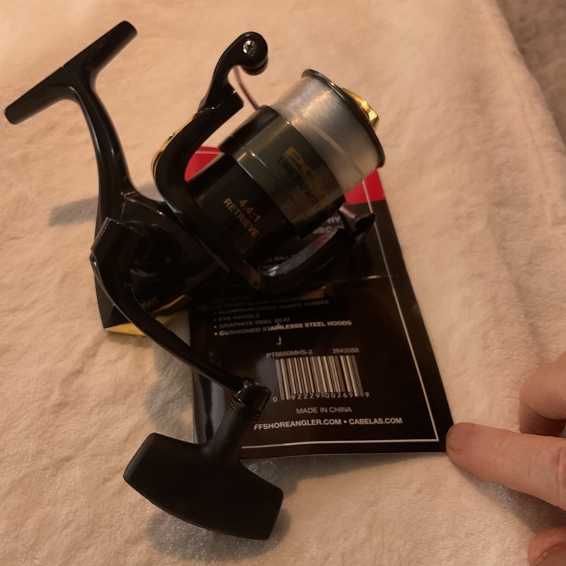 Fishing Reels-1 NEW BASS PRO POWER PLUS 70 size  SPIN REEL