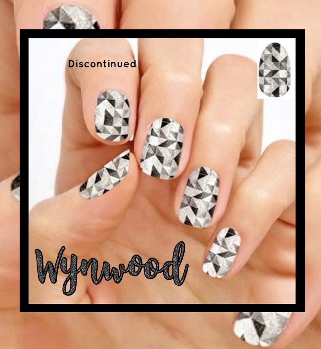 colorful_nails୨୧⋆* Color Street WYNWOOD, RETIRED RARE HTF 🦄, Monotone Glitter