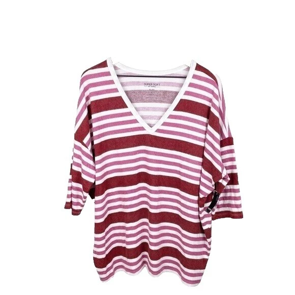 Camisetas a rayas de poliéster Torrid para Mujeres