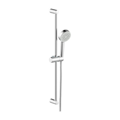 Hansa Basic Brauseset Duschbrause Wandstangengarnitur Brausekopf chrom 55780113