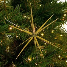 STARBURST CHRISTMAS ORNAMENTS HANGING STAR DECORATION HOLIDAY ELEMENTS ACCENTS
