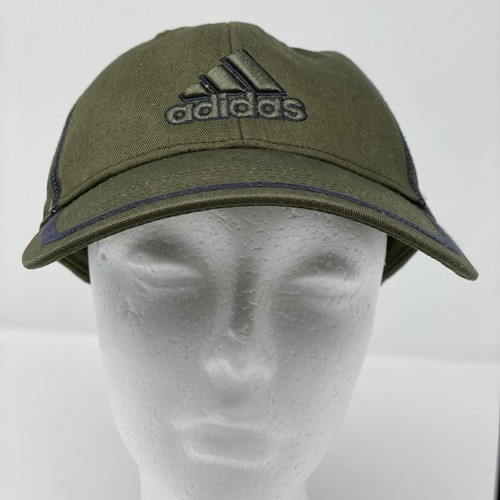 Adidas Olive Green Exposed Blue Seam 