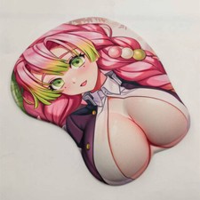 3D Mousepad Oppai Mouse pad with Wrist Rest Pain Relief Anime Manga pad kanroj