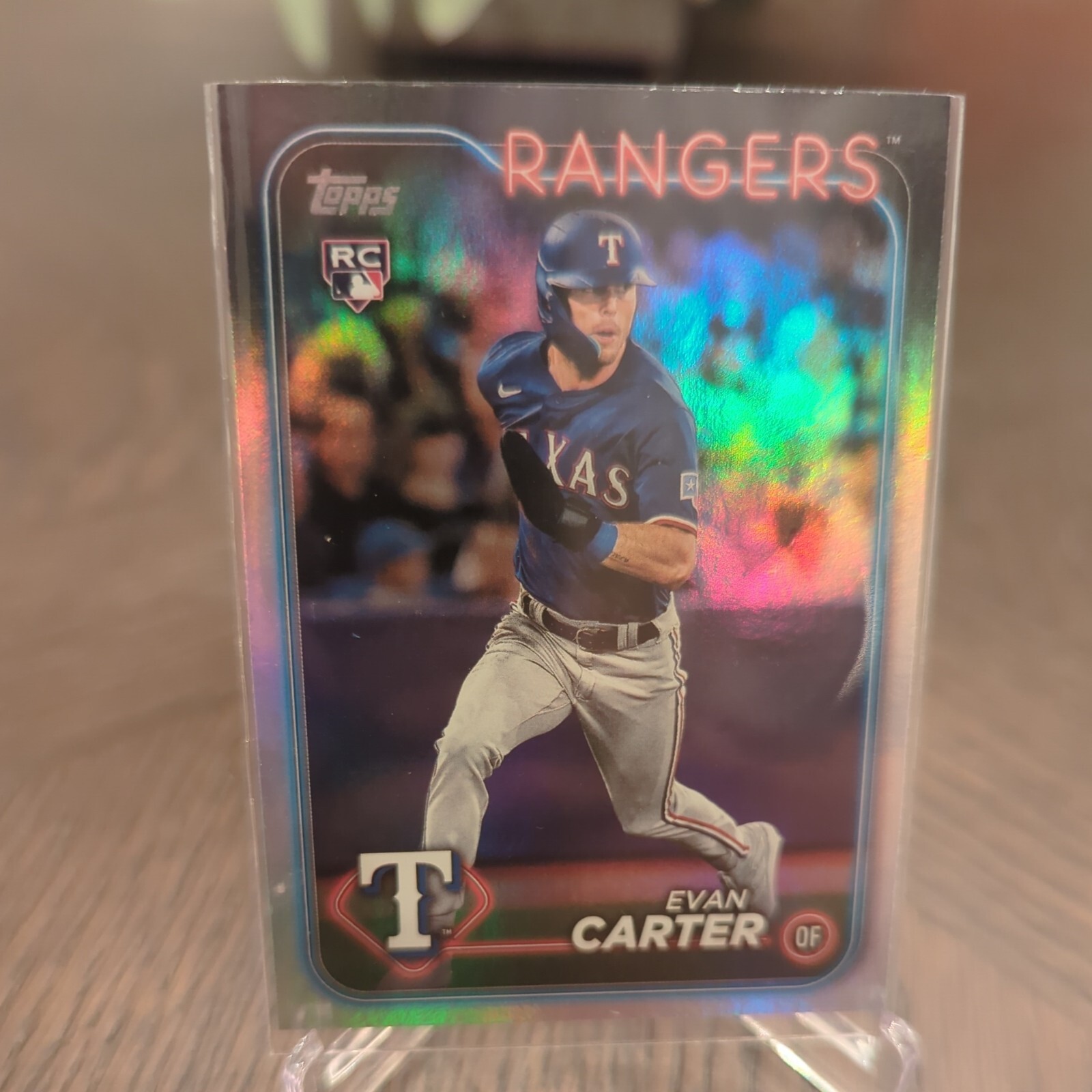 Evan Carter 2024 Topps #280 Rainbow Foil Price Guide - Sports Card 