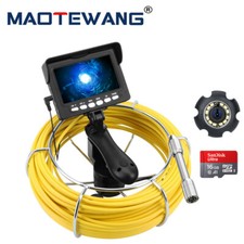 20M Handheld Drain Sewer Camera Pipe Inspection Camera 4.3 in DVR 16GB 22MM Lens