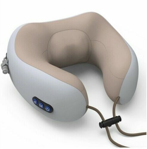Massaggiatore Collo Cervicale Elettrico Portatile - Doppio Motore Relax