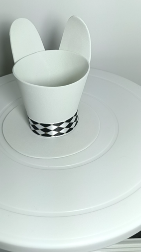 DIY White Rabbit Mad Hatter Hat Cupcake Wrapper Kit – 6pcs Alice Birthday Part - Video 1 of 1