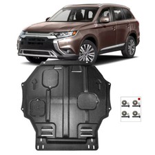 New Fit Black For 16-20 Mitsubishi Outlander Engine Splash Shield Chassis Guards