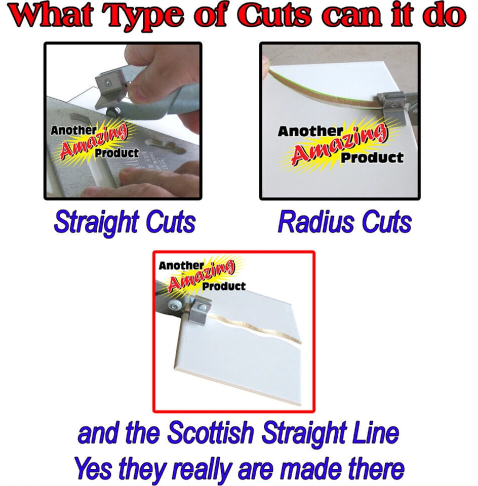 HYDE 19410 керамическая плитка зеркало стекла карбид резак оранжевый цвет сделано в Тайване - Изображение 2 из 2