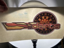 Darts Dartboard ￼Vintage Heat Transfer Iron On Original