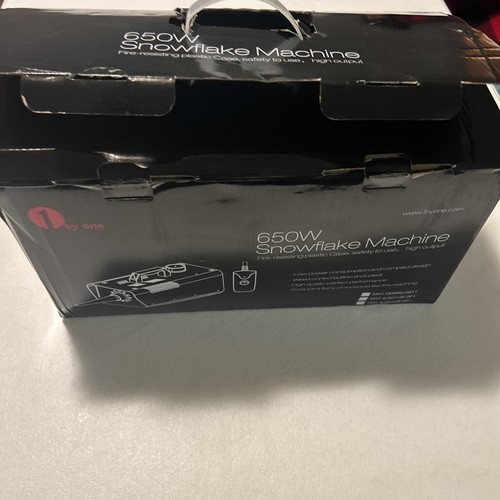 1 by one 650w Stage DJ Show Christmas Snowflake Effect Machine SKU: O0000-0811 - Picture 3 of 5