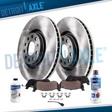 12.2'' Rear Disc Brake Rotors Ceramic Pads Fluid for Volkswagen Passat CC R32