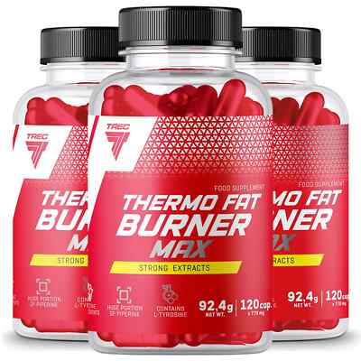 THERMO FAT BURNER - Guarana Green Tea Chromium For Fast Weight Loss And Slimming