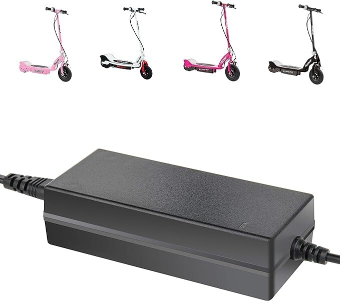 24V Razor E125 E200S E300 E150 Scooter Charger W13112099014 Pocket Mod Compatible  