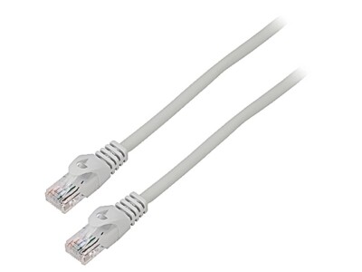 PCU6-10CC-0150-S Patch cord U/UTP 6 Line CCA PVC grau 15m 26AWG Adern: 8 LANBER