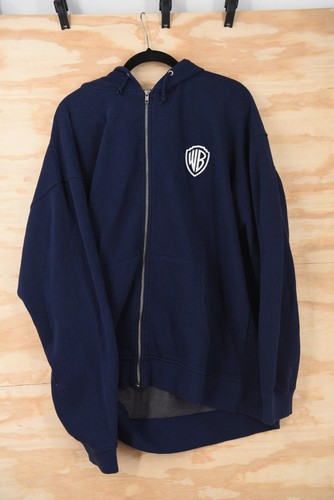 Vintage Warner Bros NWT! DEADSTOCK Looney Tunes ©2000 Full Zip Hoodie Mens XL - Picture 3 of 10