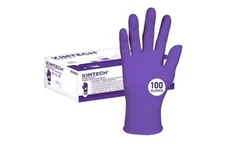 Kimtech Purple Nitrile Powder Free Exam Gloves Large