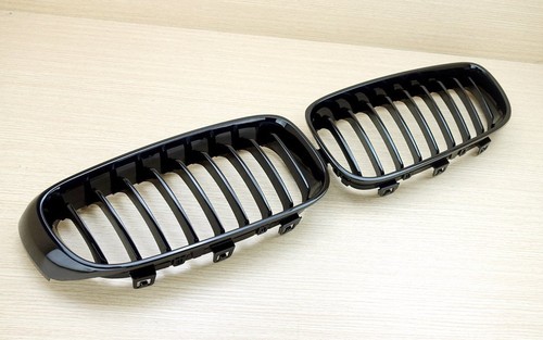 2014-2018 Fits BMW F34 Gloss Black Front Kidney Grill ABS 335i 328i GTxDrive - Picture 3 of 8