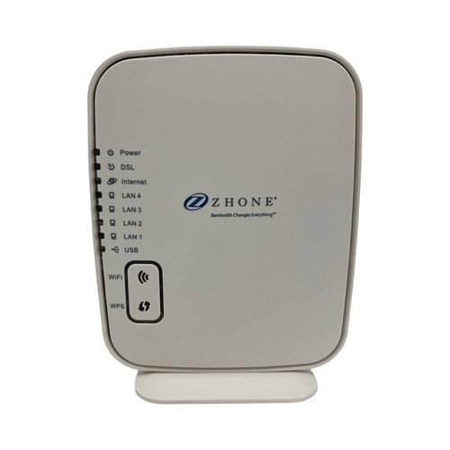 Zhone 6519-W1-NA DSL Modem Brand NEW in Box! ADSL2+ 4 Port - Picture 3 of 24