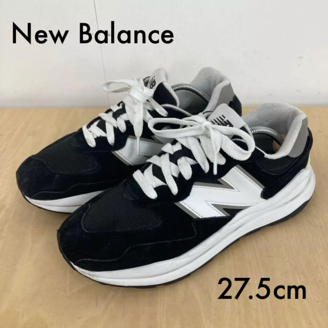 New Balance Low Cut Sneakers M5740CB Black US 9.5 Used F/S