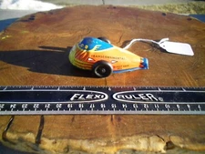 VINTAGE 1930'S AUTOMATIC TOY CO STREAMLINED TRANSCONTINENTAL SPACE ROCKET SHIP