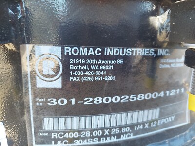 romac rc-400 28'' coupling