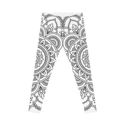 Women's Casual Leggings mandala pattern 