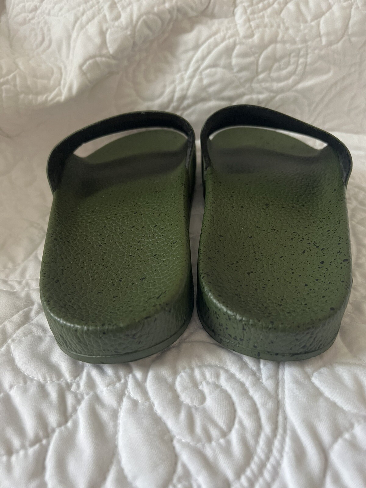 Gracie Barra Green Black Logo Slip On Slides Women’s … Gem