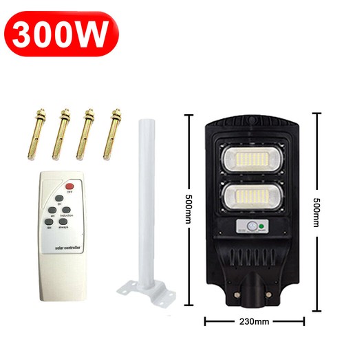 600W LED Solar Street Light Sensor Outdoor Security Light Dusk to Dawn Road Lamp - Picture 16 of 20