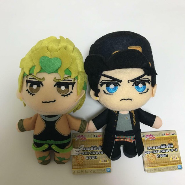 JoJo's Bizarre Adventure Tomonui Plush set of 2 Part3 Jotaro Dio eBay