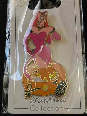 Jessica Rabbit Who Frame Roger Rabbit Pumpkin Halloween Pin
