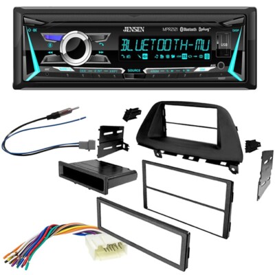 Jensen Single DIN In-Dash Car Stereo AM/FM Radio kit for 2005-2007 Honda Odyssey