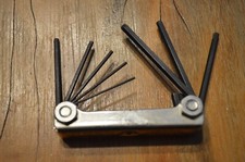 Eklind Pocket Fold Out Allen Wrench Set No. 20811,Hex Head,Made In USA,Y