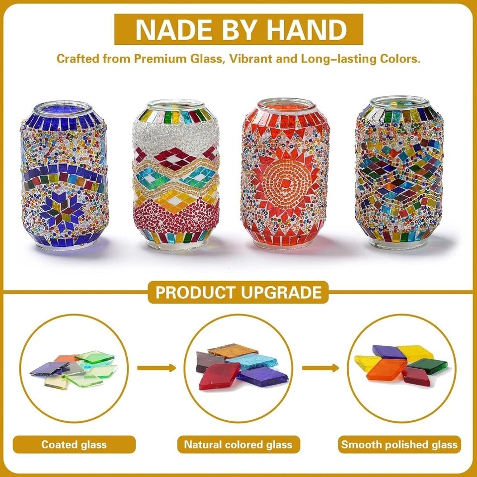 Турецкая мозаика напольная лампа ручной работы витраж богемный свет 68 дюймов - Изображение 4 из 4