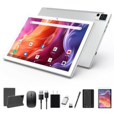 2024 Latest 10.1 Inch Android 14 Tablets, Octa-Core Tablet,