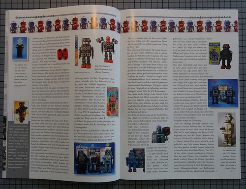 MAGAZINE VINTAGE TOY ROBOTS ROBOTS LEGO SCHUCO NAUTICO SPACE TIN TOY - Picture 5 of 5