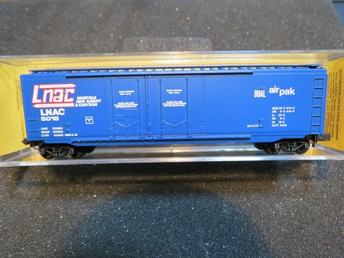 N - Kadee 36051 - 50' vagón de carga estándar, Louisville nuevo Albany LNAC NUEVO EN CAJA con Rapido | Zustand: New