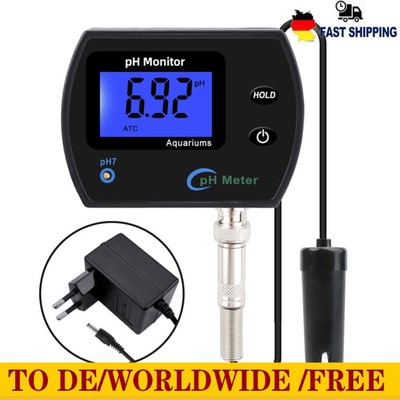 Multi-Parameter Water Tester Digital Acidometer Accurate for Aquariums Fish Tank