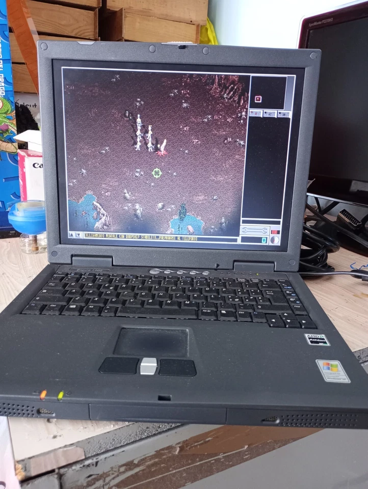 Computer pc notebook acer aspire 1300 windows xp perfettamente funzionante - Immagine 2 di 4