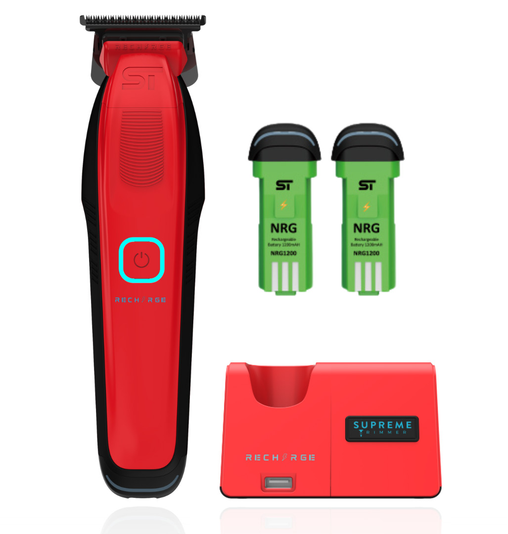 Supreme Trimmer RECHARGE Trimmer ST777 | 7500 RPM w/ Detacha