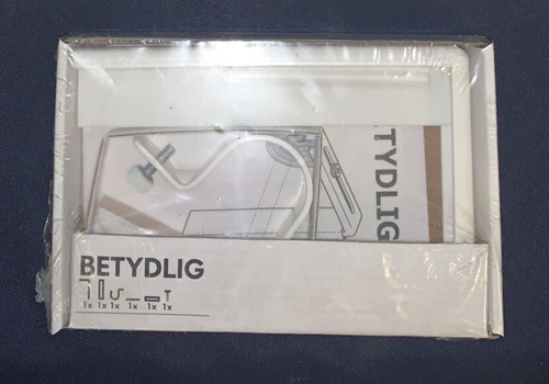 Ikea Betydlig x 1 - Gardinenstangenhalter Halterung - weiß - 302.198.89 - Brandneu
