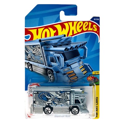 Hot Wheels HCT53 Raijin Express Long Card HW Art Cars 3/10 NEU & OVP