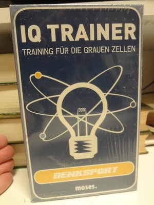 IQ TRAINER, TRAINING für die GRAUEN ZELLEN, SCHWIERIGKEITSGRAD LEICHT, Denksport