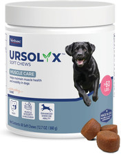 URSOLYX Soft Chews for Dogs Muscle Health Support for Senior, Active or Recov