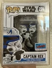 Funko Star Wars Captain Rex Pop! Vinyl Limited Edition NYCC Bobblehead #274