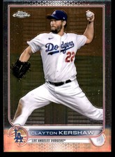 Clayton Kershaw 2022 Topps Chrome #183 Dodgers MLB READ FREE SHIP AutographDen